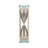Braley Glass and Metal Hourglass with Decorative Frame-1061758421