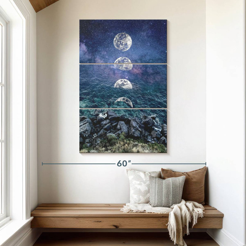 Lune d'Oberle, H 50 po x l 32 po