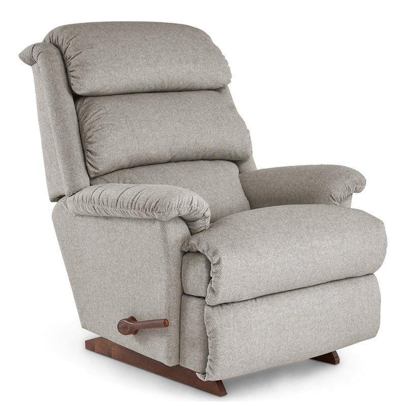 Astor Wall Recliner with Contour Cushion, Platinum