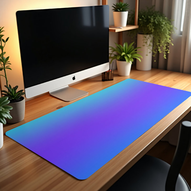Polyester Desk Pad, 23.6x13.8