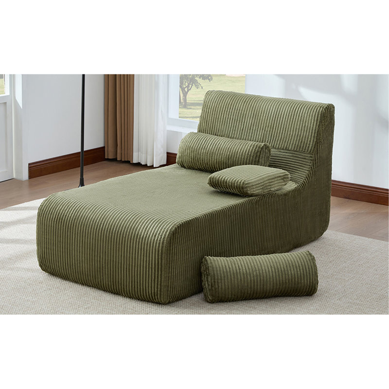 Canapé moderne sans méridienne 34,2 po, Green