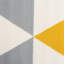 Zhora Tufted Ochre Grey Geometric Rug-34475800