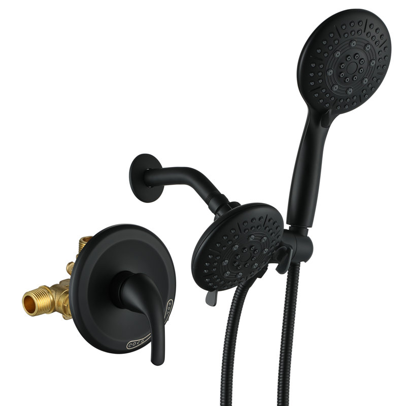 Boyel Living Massage/Jet 1.8 GPM GPM, Matte Black