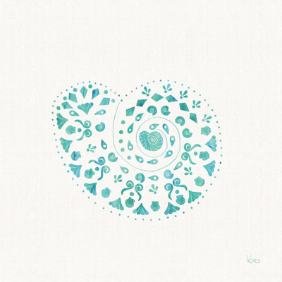 Sea Charms IV bleu sarcelle sans mots