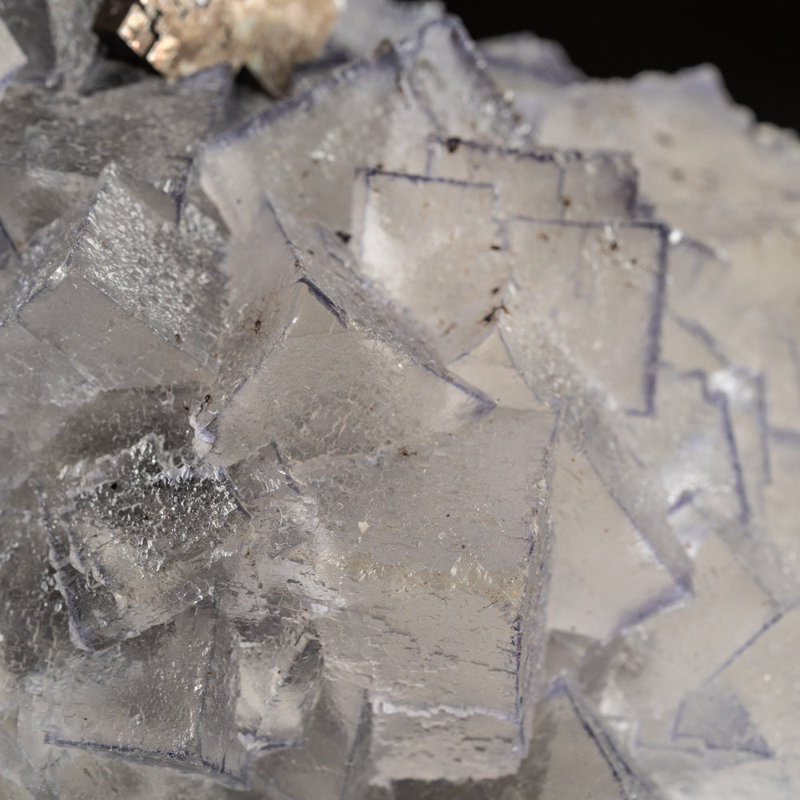 Genuine Purple Fluorite Cluster