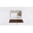 Computer Desk with Built-In Electrical Outlet-777713985