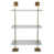 Transparent / laiton vieilli