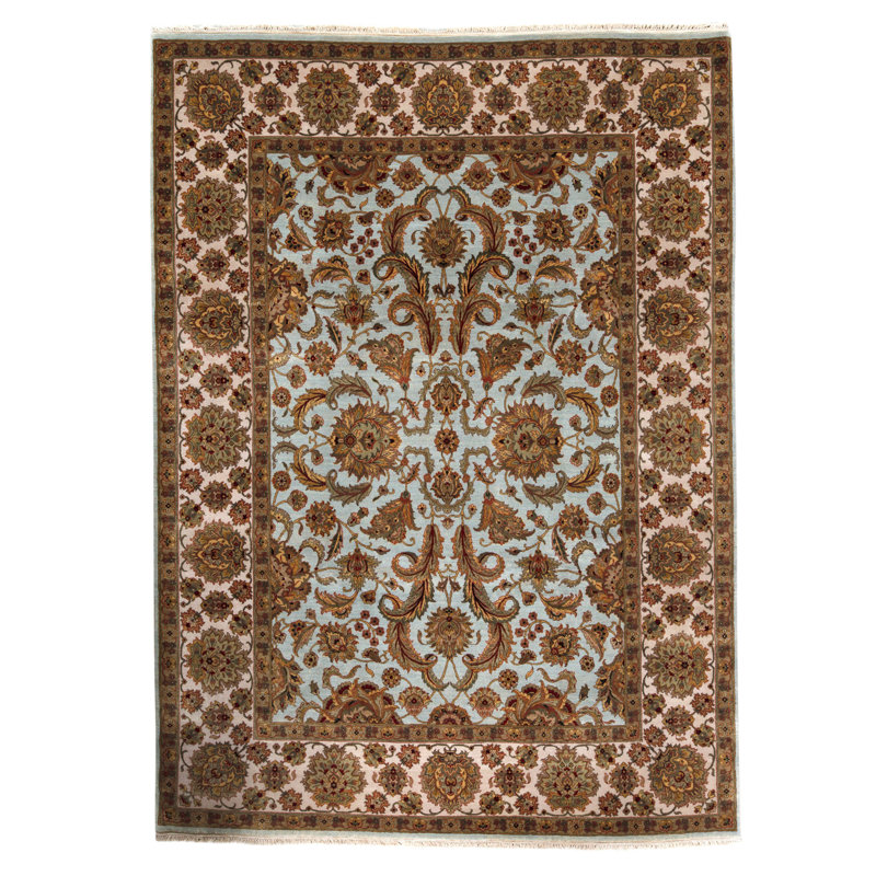 Hand Knotted Wool Oriental Indoor Rug