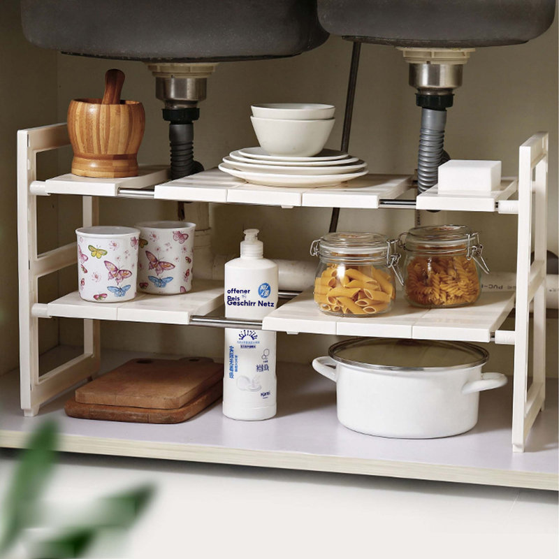 Galligan Adjustable Plastic Sink Caddy