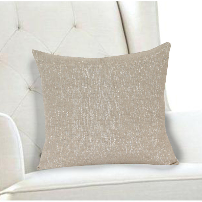 Futrell Striped Cotton Blend Reversible Pillow Cover