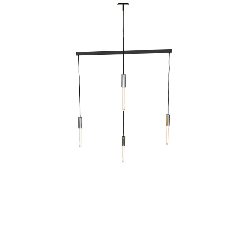 Lustre 4 lumières de 42 po de largeur pronograde