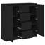Sideboard With Drawers 100.5X35x98.5 Cm Engineered Wood-795893124