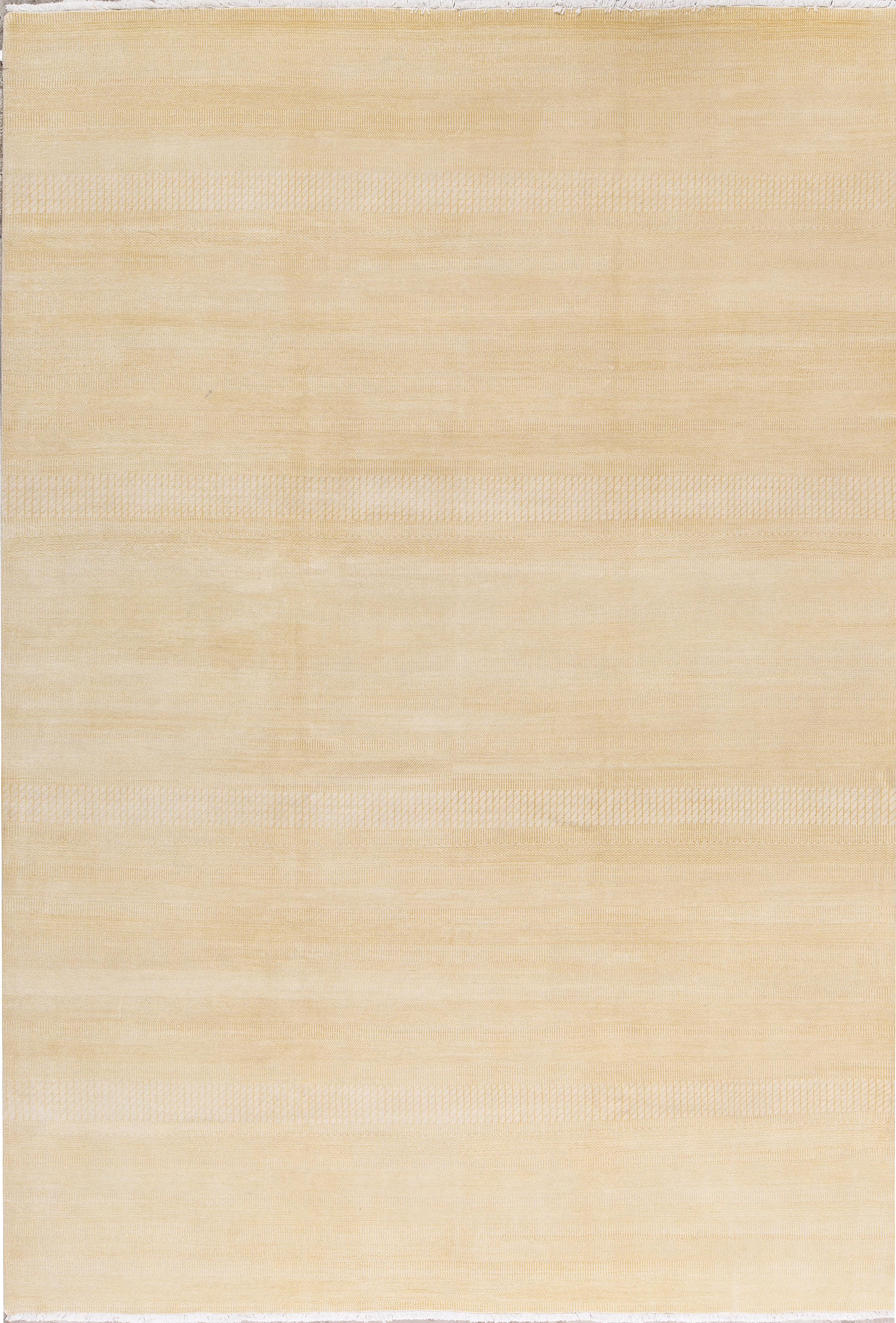 Bokara Rug Co., Inc. Hand-Knotted High-Quality Yellow Area Rug | Wayfair