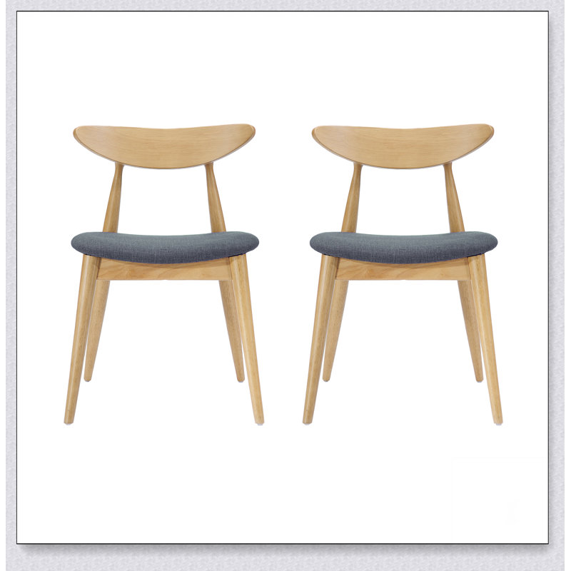 CHAISE (ensemble de 2), Gris, Naturel