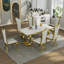 Ensemble de table de salle à manger de luxe avec 6 chaises en cuir-303100487-303100486-303100537