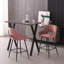 Ensemble de 2 tabourets de bar en cuir-642778210