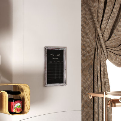 Flash Furniture Yes Porcelain Wood Chalkboard