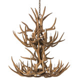 Rustic Lodge 12 - Light Chandelier