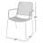 Vashon Outdoor Stacking Dining Armchair with Cushions-1041240532