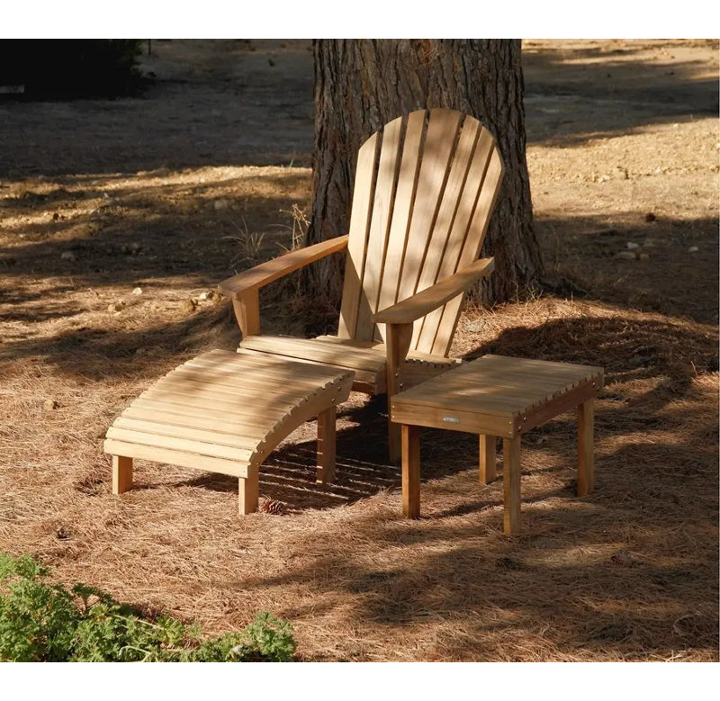 Adirondack Outdoor Teak Side Table