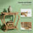 Modern Accent Side Table,2-Tier Coffee Table,End Table
