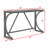59 Inch Bar Table, Dining Table, Sofa Table With Power Outlet, 3 Upholstered Stools, 4 Piece Bar Table And Chair Set For Living Room, Dining Room, Kitchen-1789467000