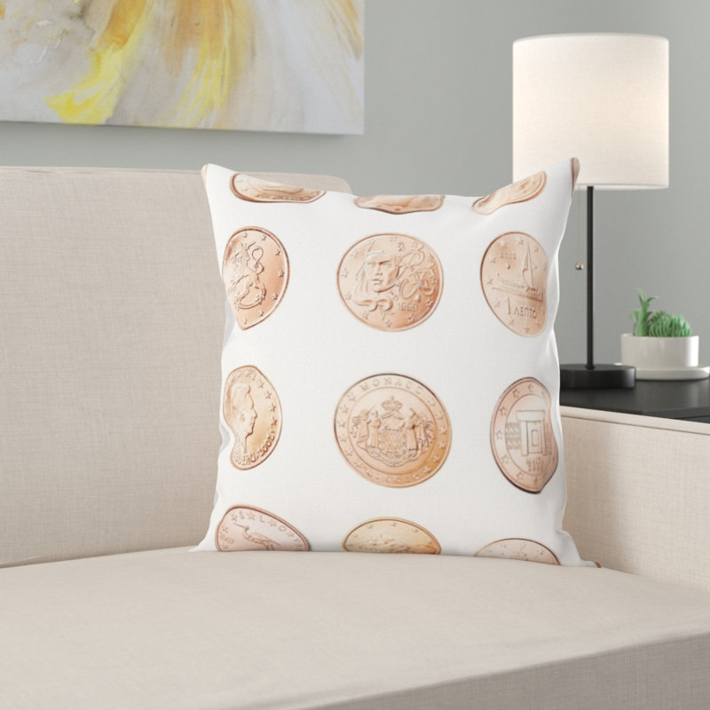 Microsuede Throw Pillow