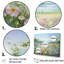 Simplity Wreath Green Flower Field - Ensemble de décoration murale champ de fleurs-107736039-107736043