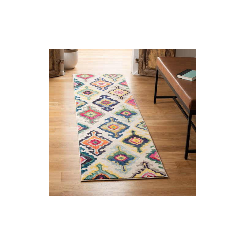 Nistler Ivory / Multi Rug, Runner 66 x 244 cm