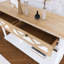 Console traditionnelle avec tiroirs et tablette pour le vestibule, combinant savoir-faire et fonctionnalité pour les espaces organisés.