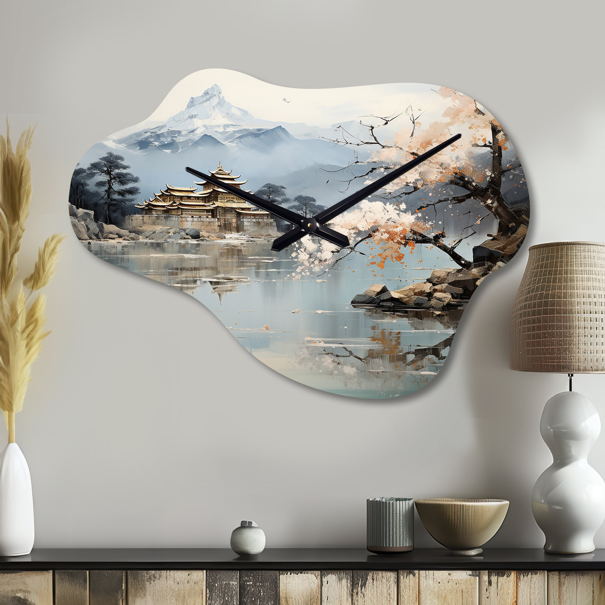 Design Art Asian Art Imperial Landscape II - Asian Art Asymmetrical ...