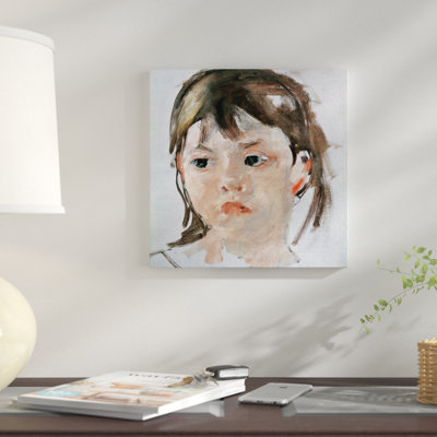 " Head Of A Young Girl " by Mary Cassatt