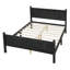 Modern Platform Bed With Headboard-710646933-710646932