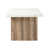 White Faux Marble / Natural n'est pas disponible
