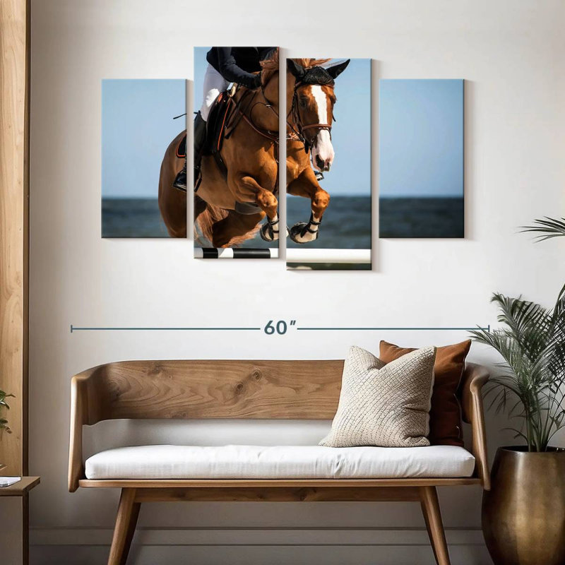 Sireci Equestrian, 32" H x 52" W