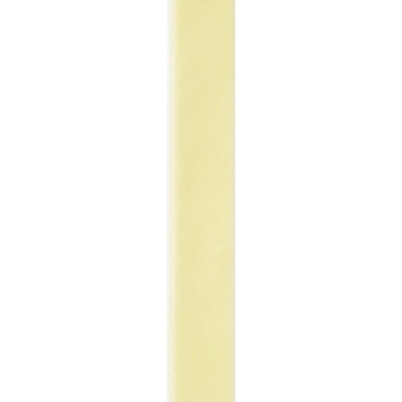 Ruban de velours classique 5/25 po X25Yds, Jaune
