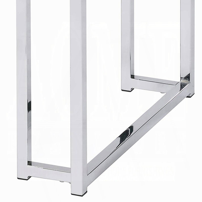 Table de bout moderne avec pieds en métal