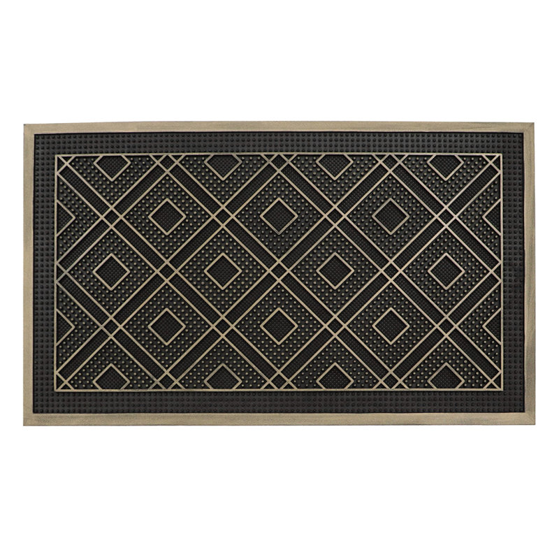 Havana Non-Slip Geometric Outdoor Doormat