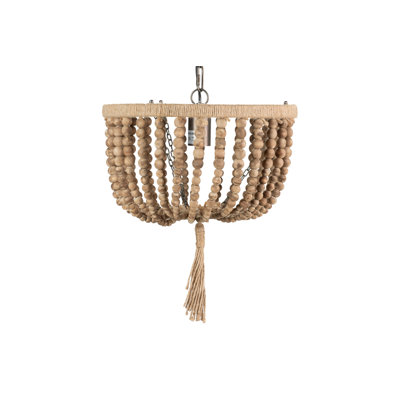 1 - Light Natural Unique/Statement Pendant