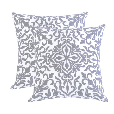  Square Cotton Pillow Cover & Insert