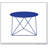 Epidia Blue Color Display & Utility Accent Table-1108481478