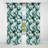 Coastal Emerald And White Geometric Charm - Abstract Geometric Blackout Curtain - 1 Panels-107555633