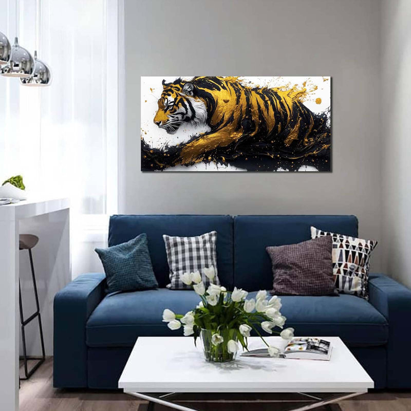 Art mural sur toile Tiger