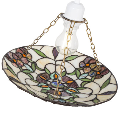 31 cm Lampenschirm aus Glas
