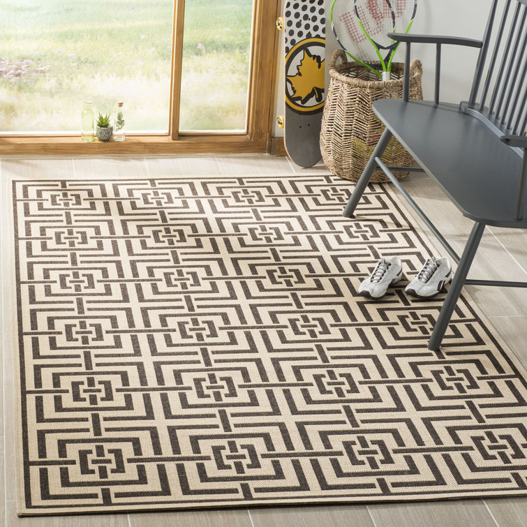 Gowanus 100 Performance Geometric Indoor/Outdoor Area Rug