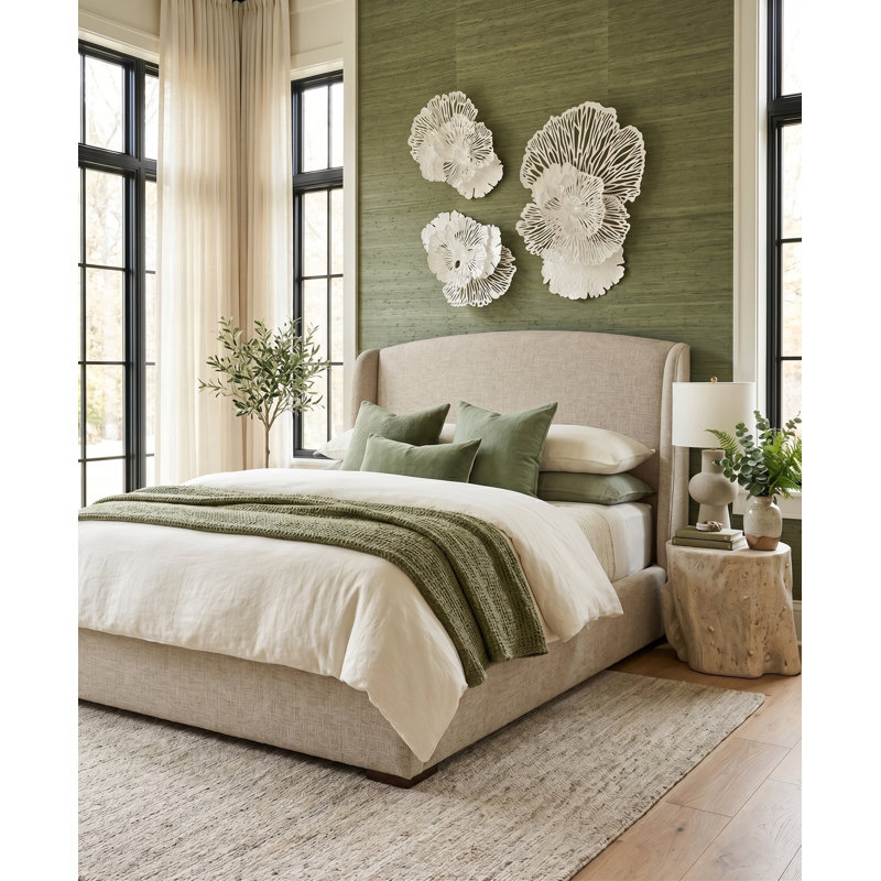 Flower Wall Décor, White