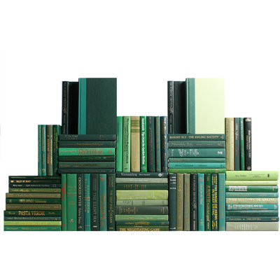 Modern Boxwood Book Wall