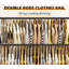 72.5cm Rolling Clothing Rack