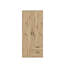 Charlyse 2 Door Wardrobe with 2 Drawers in Artisan Oak, 82 cm
