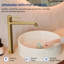 Robinet de salle de bain à un trou avec ensemble de drain, robinet de lavabo de salle de bain à poignée simple-124671809